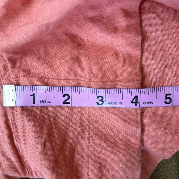 A new day linen peach shorts size 1X - Picture 6 of 10